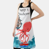 Tout sur l'impression Tablier Gardez-le beau Octop (Insitu)