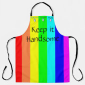 Tout sur l'impression Tablier Gardez-le beau pingo (Recto)