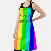 Tout sur l'impression Tablier Gardez-le beau pingo (Insitu)