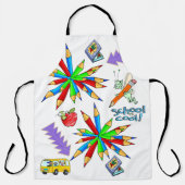 Tout sur l'impression Tablier Retour à l'école est (Recto)