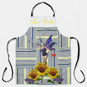 Tout sur l'impression tablier tournesol Flamme ray (Recto)
