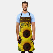 Tout sur l'impression Tournesol de tablier (Porté)