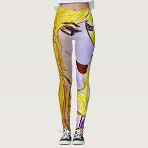 Tout sur papier Blondie leggings