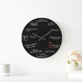 Tout sur Science Geek Math Mur horloge Maison Déco (Maison)