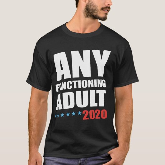 Tout T-shirt 2020 de fonctionnement d'adulte (Devant)