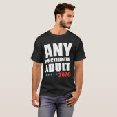 Tout T-shirt 2020 de fonctionnement d'adulte (Devant entier)