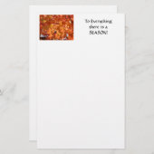 TOUT UNE SAISON Papeterie Automne quitte MOM (Devant / Derrière)