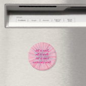 Tout va bien, affirmation magnets (In Situ (Lave-vaisselle))