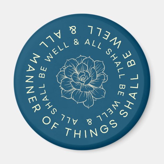 Tout Va Bien - Aimant Fleur (Devant)