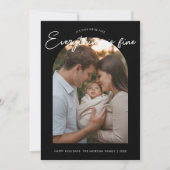 Tout Va Bien Carte de Vœux de Fête de Famille Mign (Devant)