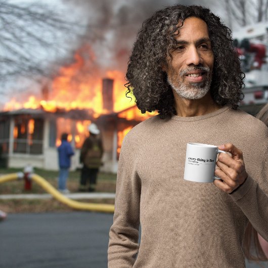 Tout va bien (haha non ce n'est pas le cas). Mug