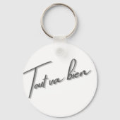 Tout Va Bien - Porte-clé Stroopwafel & Piano (Verso)