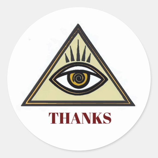 Tout voir oeil, ajouter Sticker texte (Devant)