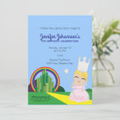 TOUTE AGE Glinda of Oz BIRTHDAY PARTY invitation (Debout devant)