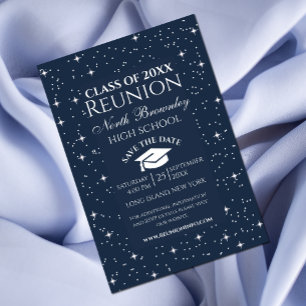 Toute année Classe Reunion Design Invitation