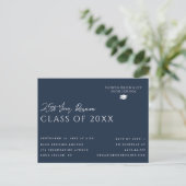 Toute année Classe Reunion Design Invitation Carte (Debout devant)