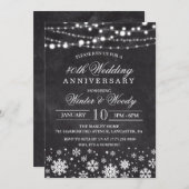 Toute année - Faire-part d'anniversaire de mariage (Devant / Derrière)