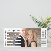 TOUTE carte d'embarquement de destination escapade (Debout devant)