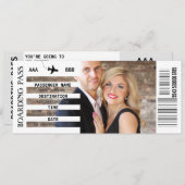 TOUTE carte d'embarquement de destination escapade (Devant / Derrière)