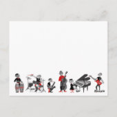 Toute cette carte postale Jazz (Dos)