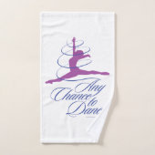 Toute Chance De Danse (Serviette à main)