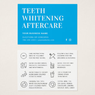 Toute couleur Dents blanchissant les instructions