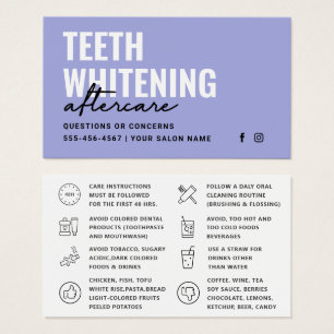 Toute couleur Dents blanchissant les instructions
