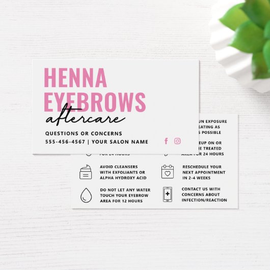 Toute couleur Henna Brows Brows Brows Tint Afterca (Bureau)