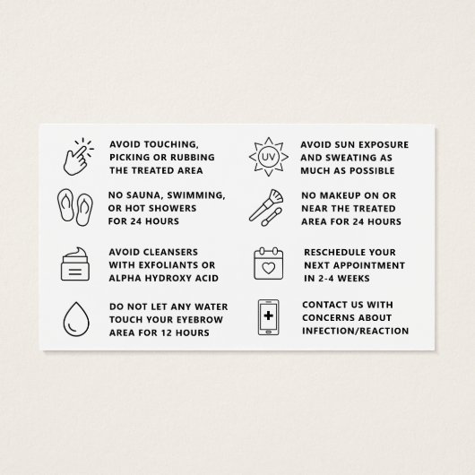 Toute couleur Henna Brows Brows Brows Tint Afterca (Dos)