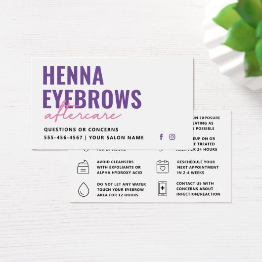 Toute couleur Henna Brows Brows Brows Tint Afterca (Bureau)