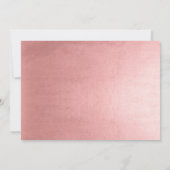 TOUTE COULEUR - Quinceanera Invitation d'anniversa (Dos)