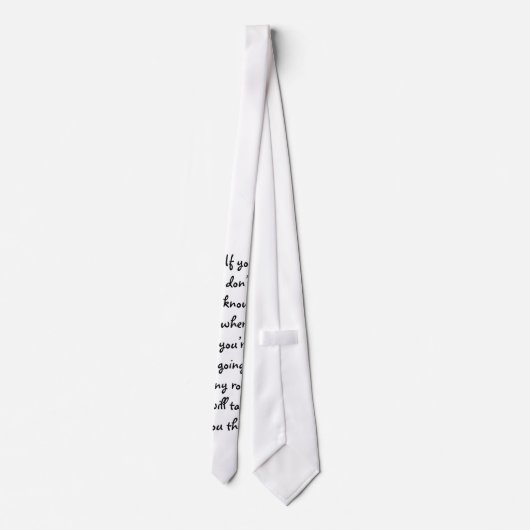 Toute cravate routière (Dos)