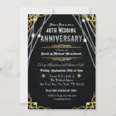 TOUTE grande invitation d'anniversaire de Gatsby (Devant)