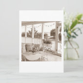 TOUTE INVITATION À UNE FÊTE À LA MAISON DE PLAGE (Debout devant)