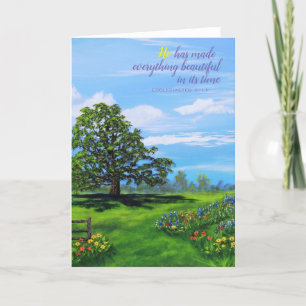 Toute la belle carte de voeux inspirante
