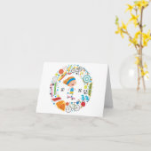 Toute la carte d'anniversaire du sport - 10 (Fleur jaune)