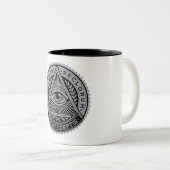 Toute la tasse voyante d'oeil (Devant droit)