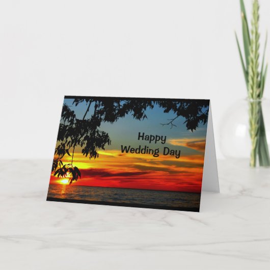 Toute La Vie De La Belle Carte Mariage Tomorrows (Devant)