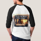 Toute l'armure de Dieu - 3/4 Longueur T-shirt (Dos)
