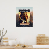 Toute l'armure de Dieu - Poster du Mur (Cuisine)