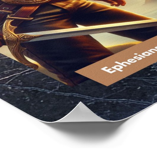 Toute l'armure de Dieu - Poster Papier (Coin)