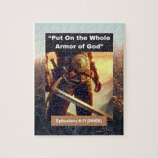 Toute l'armure de Dieu - Puzzle (Vertical)