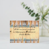 Toute L'Univers Conspire Carte Postale (Debout devant)