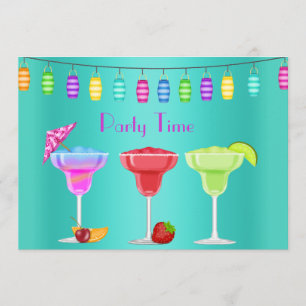 TOUTE OCCASION PLAGE COCKTAIL INVITATION FÊTE TURQ