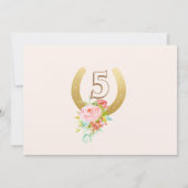 TOUTE PHOTO AGE/AJOUT - Cheval Invitation Annivers (Dos)