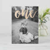 Toutes Ces Parties scintillant Première Invitation (Debout devant)