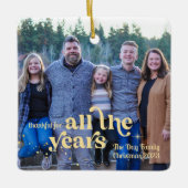 Toutes les années Photo Noël Ornement (Devant)