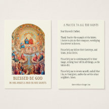 TOUTES LES CARTES SAINTS JOUR PRIÈRE TRADITIONNELL