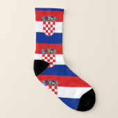 Toutes les chaussettes imprimées avec le drapeau d (Droite extérieur)