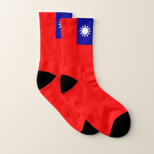 Toutes les chaussettes sur papier avec le drapeau (Paire)